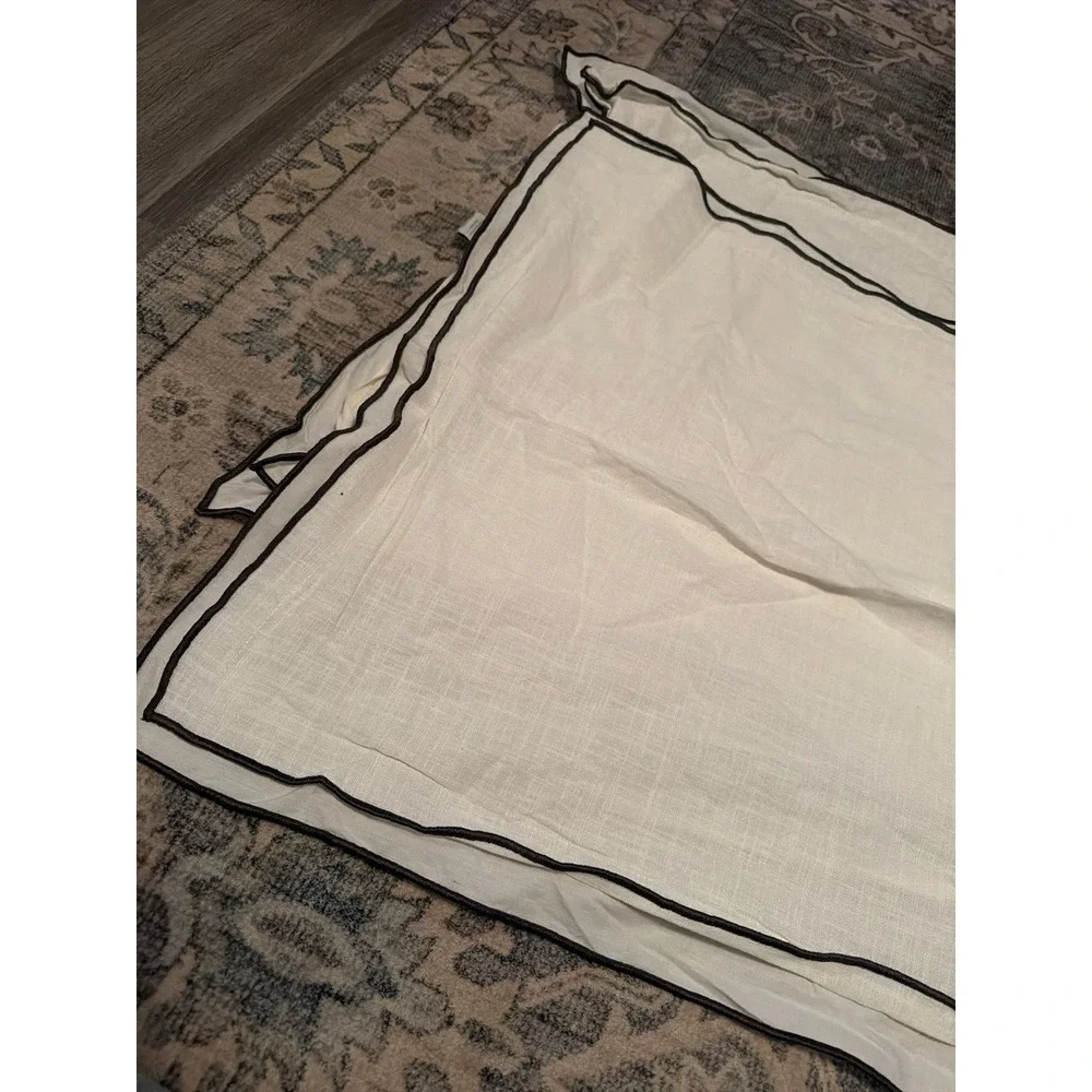Threshold Studio McGee Double Flange Merrow Stitch Pillow Shams